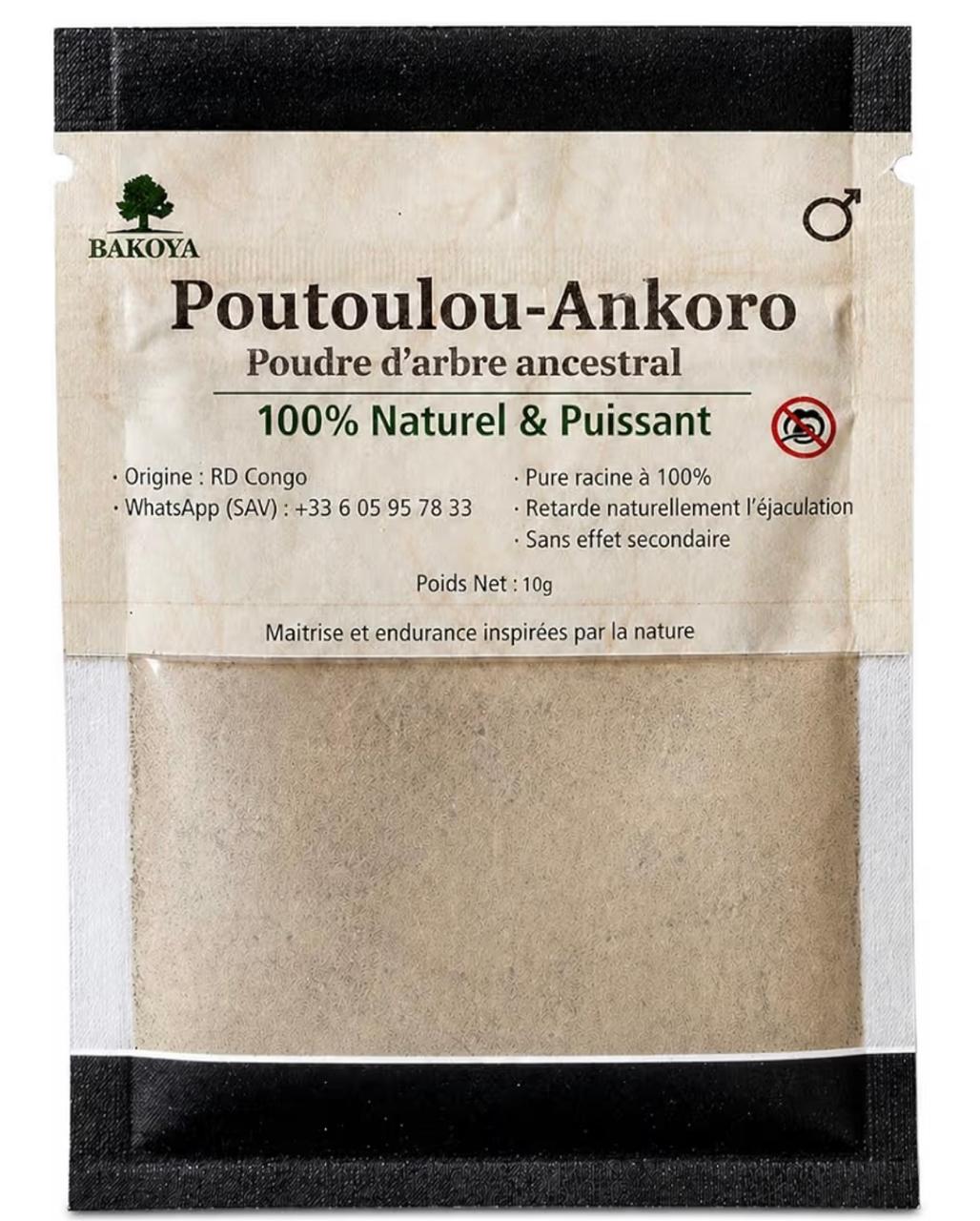 Poutoulou 100% Naturel du Congo 10 grammes utilisable plus de 10 fois